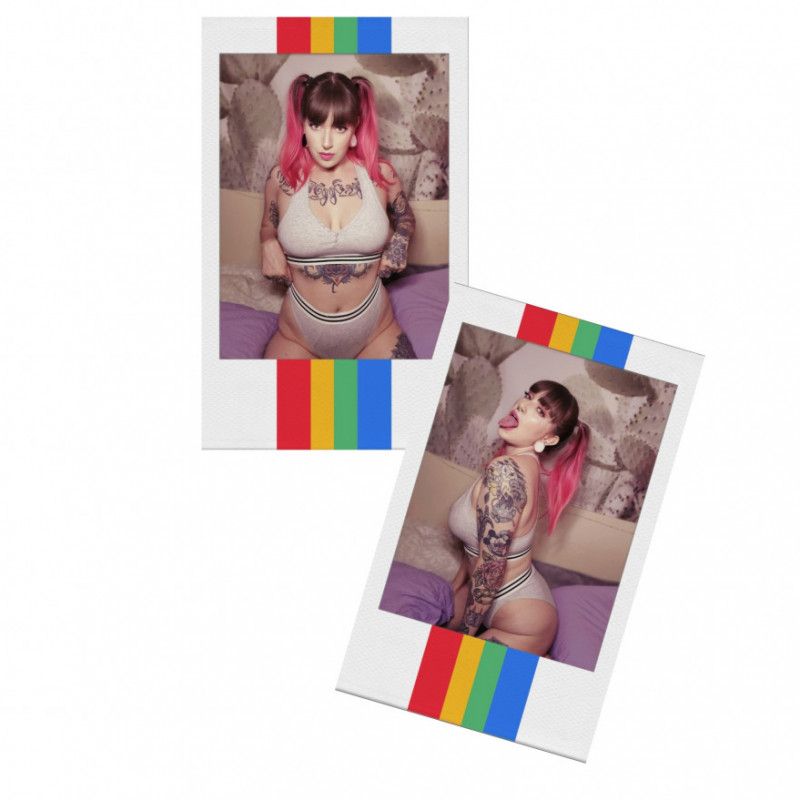 Naughty polaroids