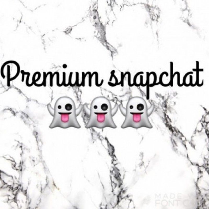 Premium Snapchat