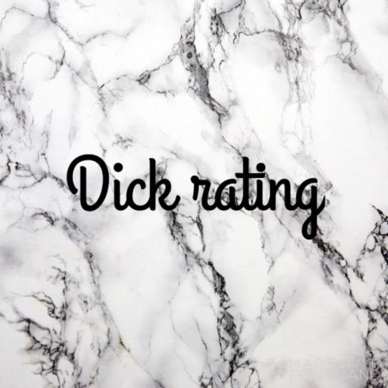 Honest dick rating