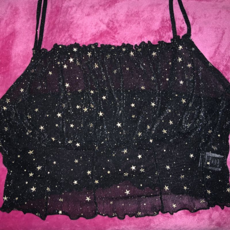 Starry mesh top