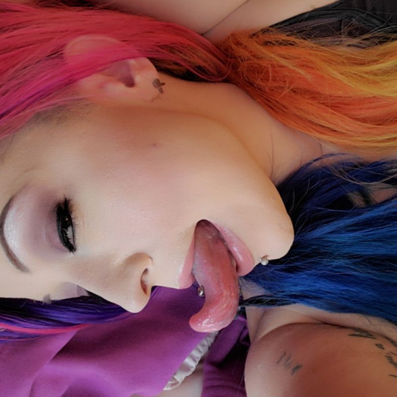 Tongue Mouth and Ahegao