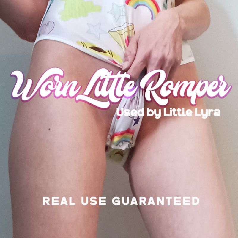 Worn Romper model: Little Lyra