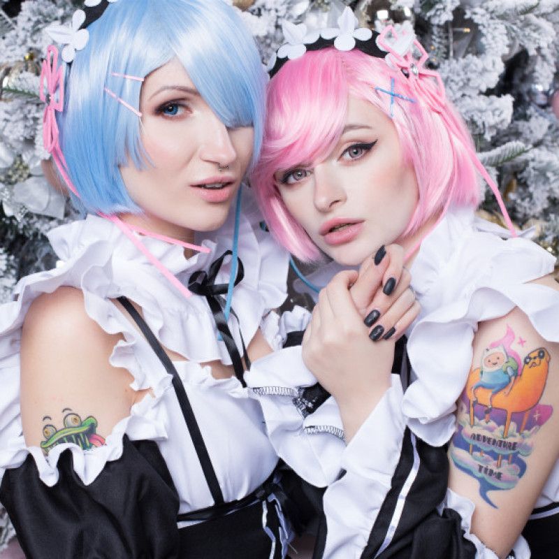 Rem and Ram Xmas party Photoset