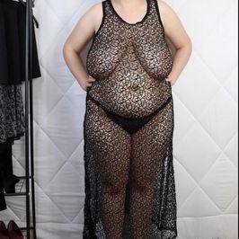 Fishnet dress size 2XL