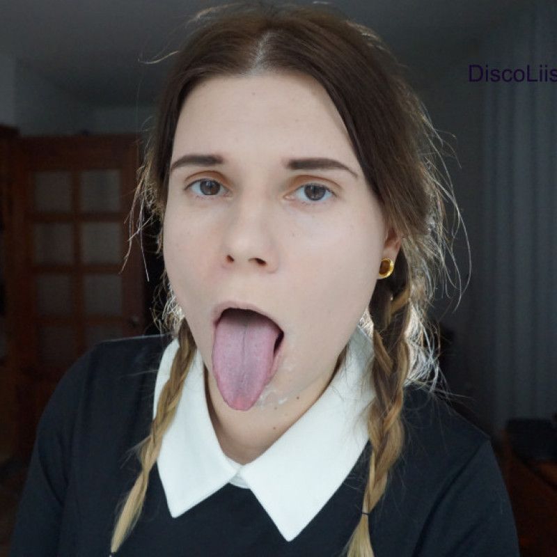 Wednesday Addams suck fuck creampie cum