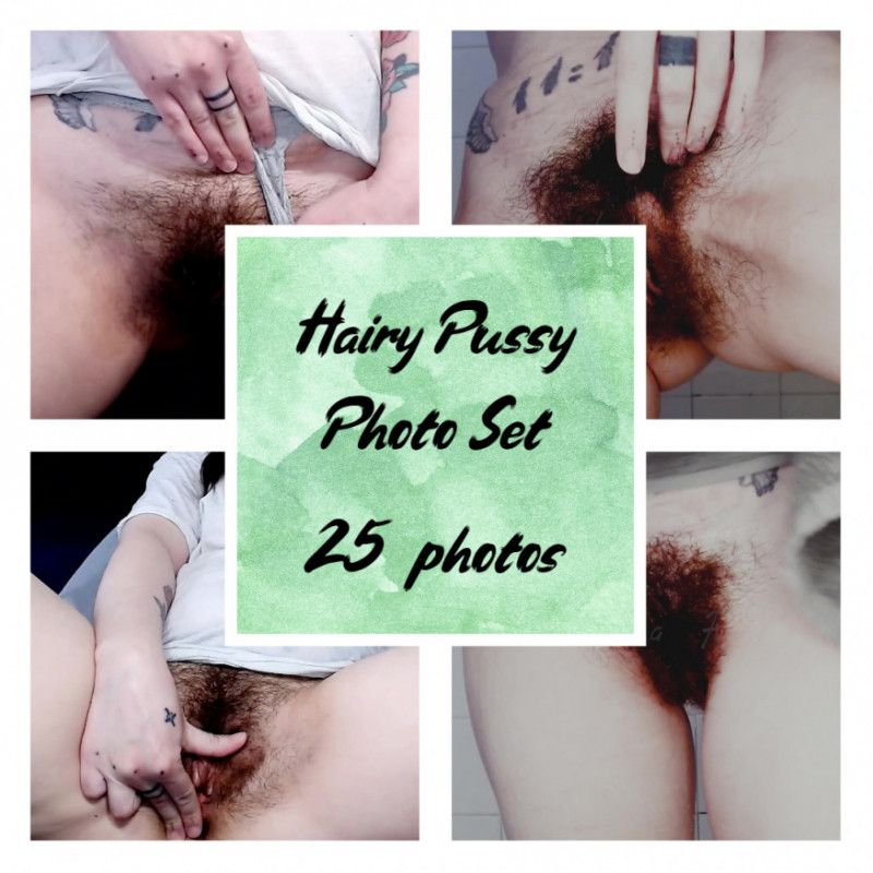 Hairy Pussy Photo Set: 25 Photos