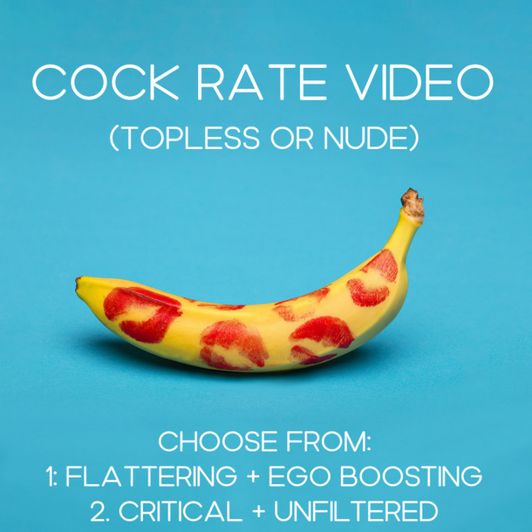 Cock Rate Video: Topless Or Nude