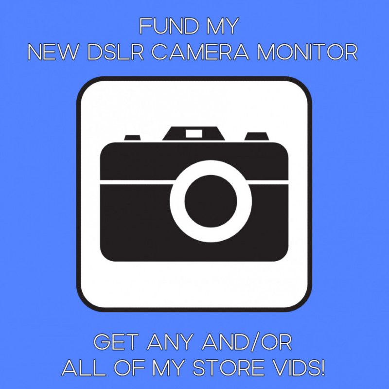 Fund My Camera Monitor And Get ANY OR ALL Store Vids