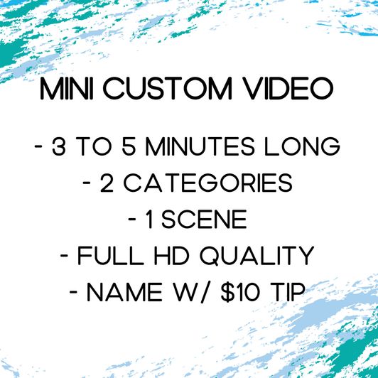 Mini Custom Video