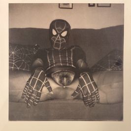 Venom Costume Polaroids