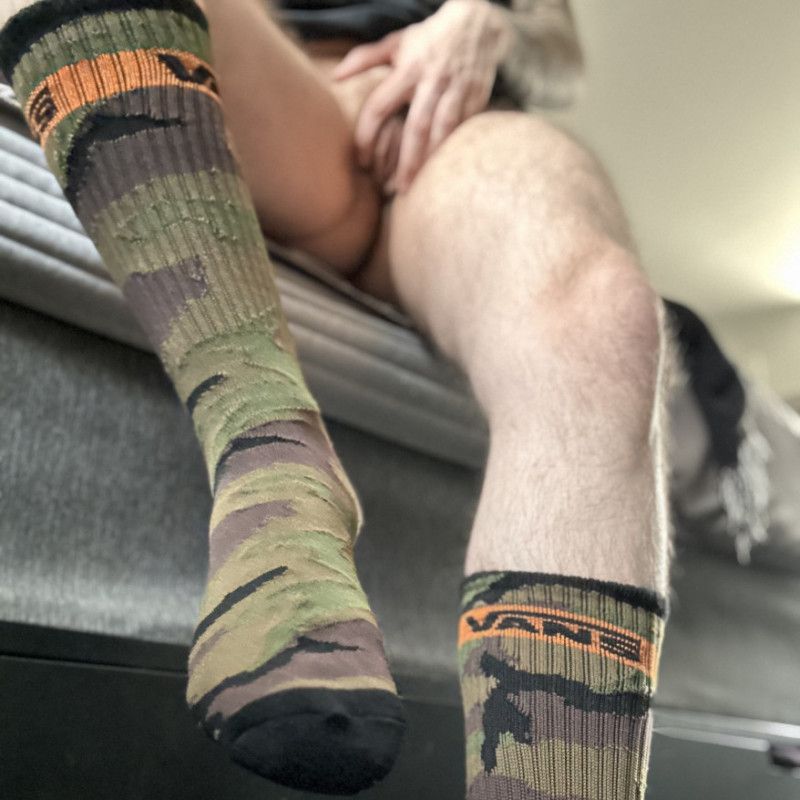 Tall Camo Socks