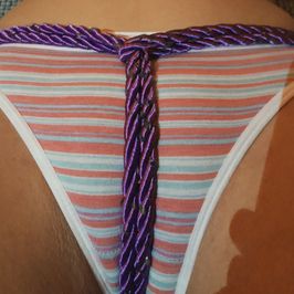 Cotton Panties Crotch Rope