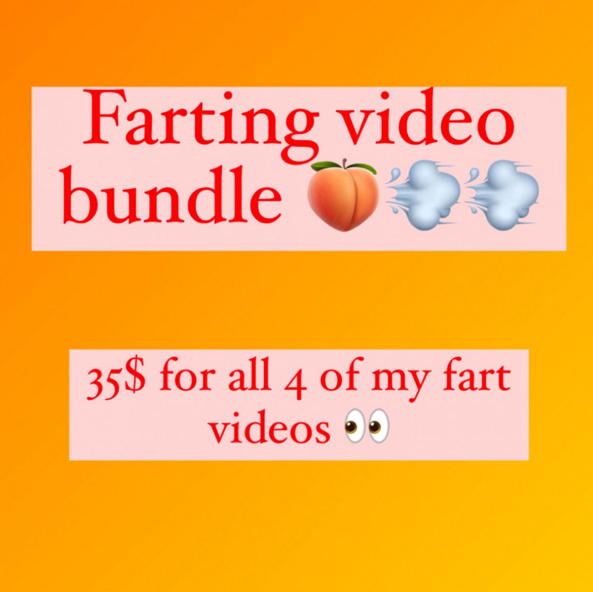 Farting video bundle