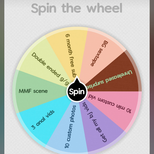 Spin The Wheel Three Times