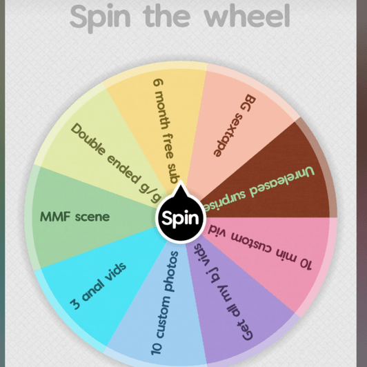 Spin The Wheel Four Times
