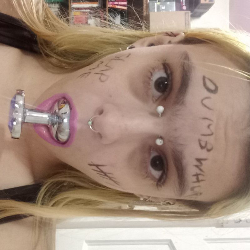 Facial Bukkake with Bodywriting