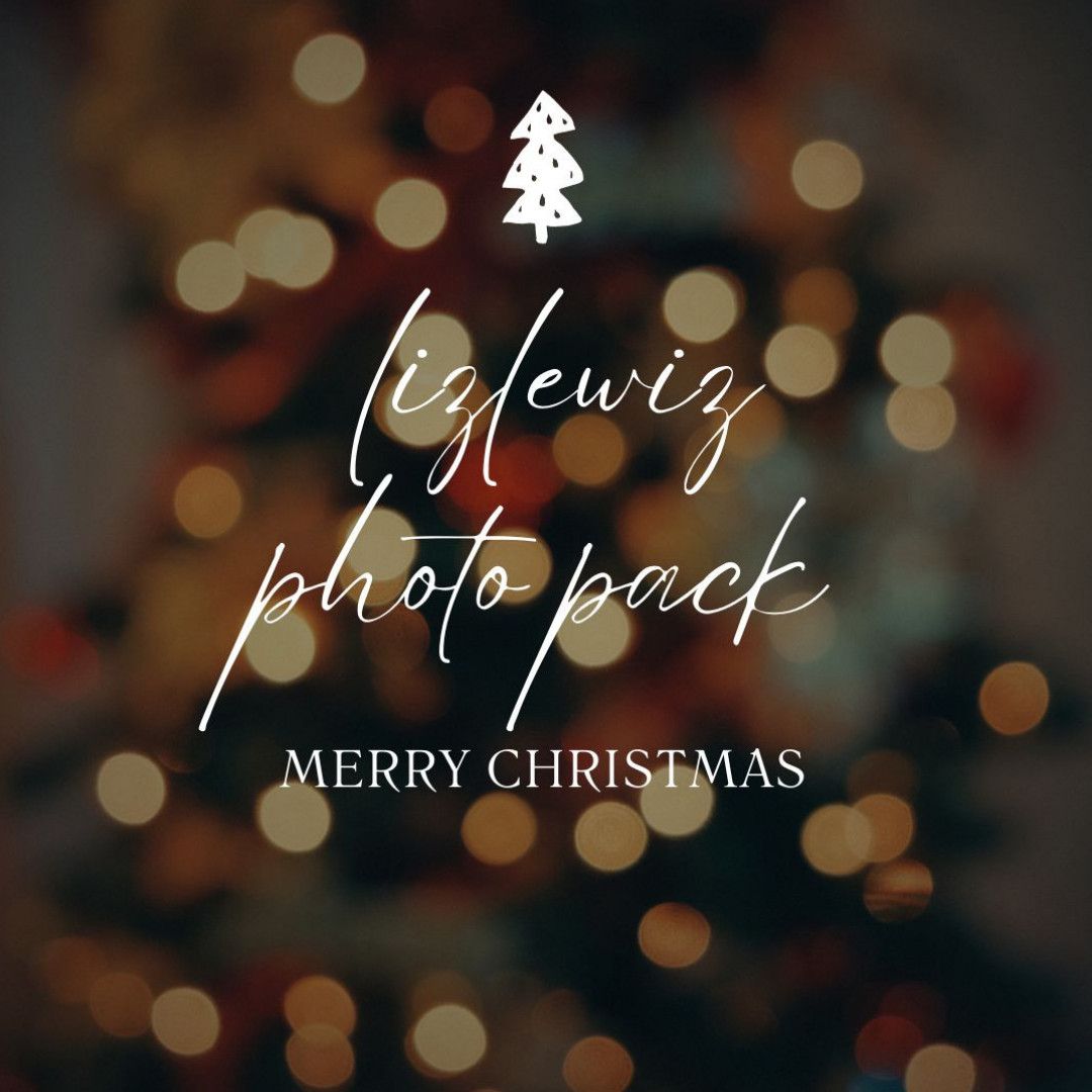 LIZLEWIZ MERRY CHRISTMAS PHOTO PACKAGE