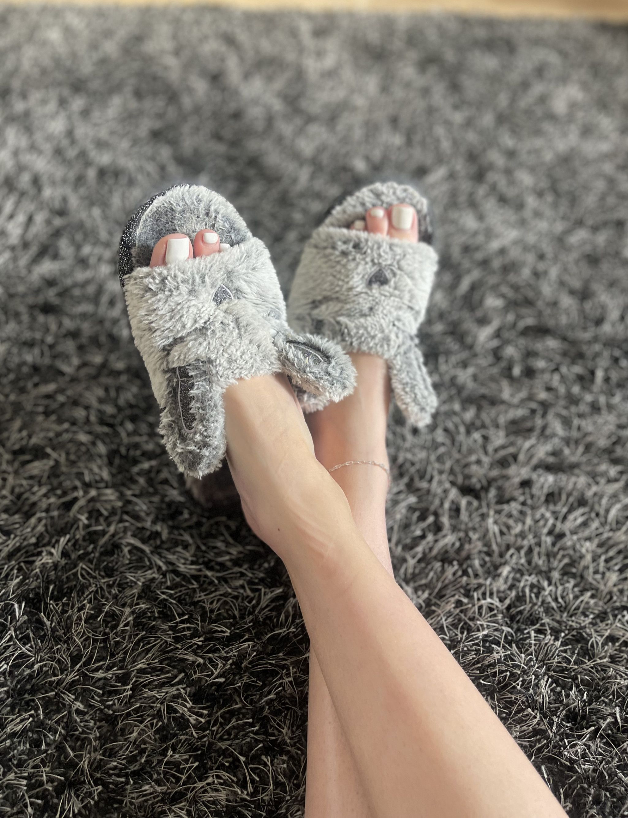 Extra smelly used bunny slippers