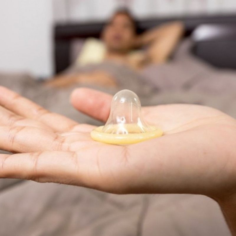 Boyfriends used condom with cum