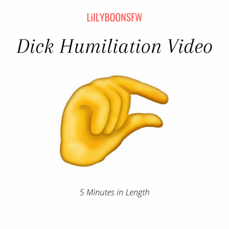 Dick Humiliation Video