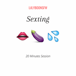 20 Minutes Sexting Session