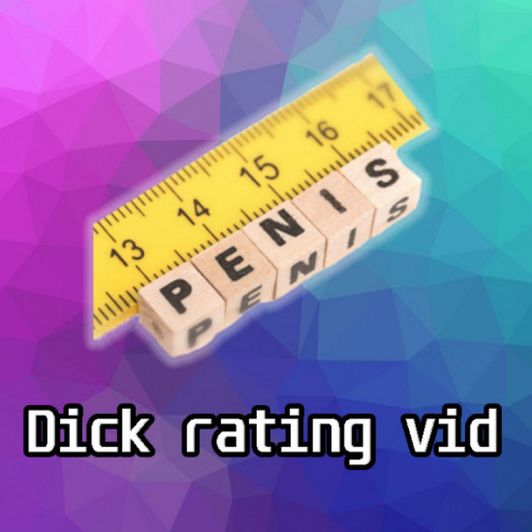 Dick rating video