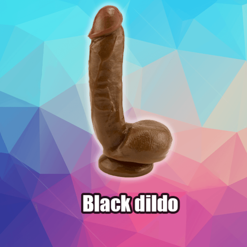 Black dildo