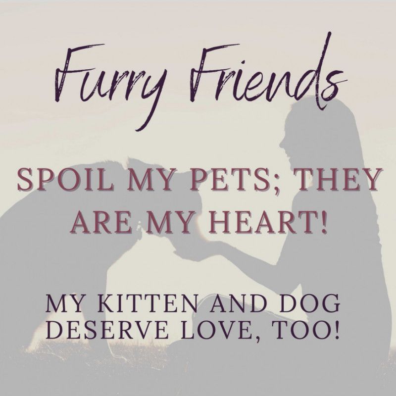 Spoil my Furry Friends too!