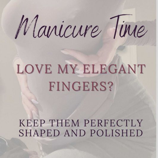 Manicure Time! I love a good buff!