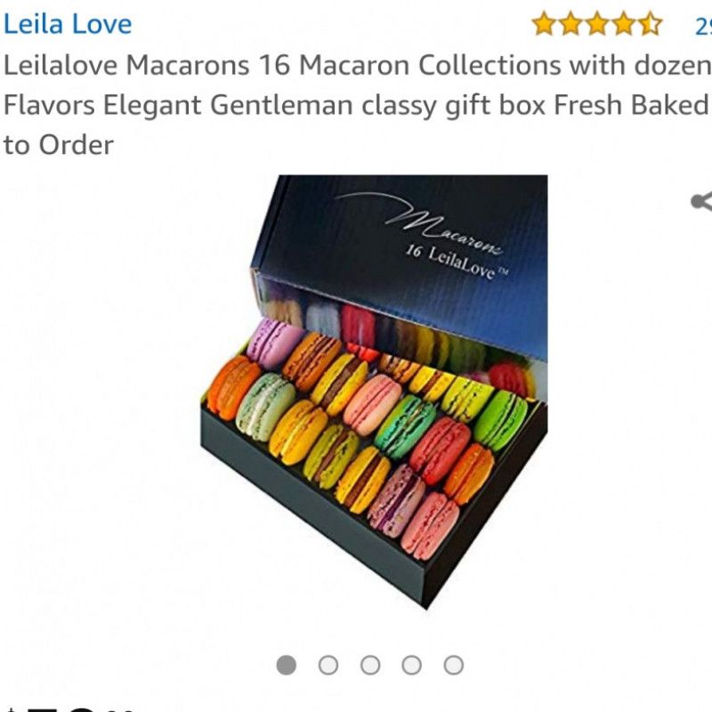 Gift me some macarons