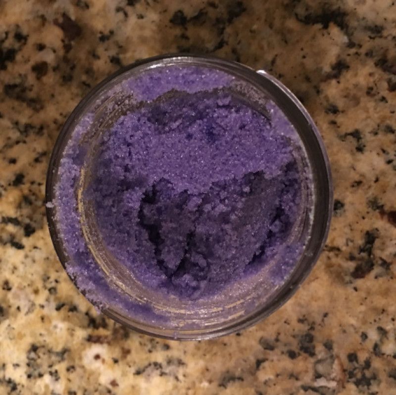 Lavender sugar scrub