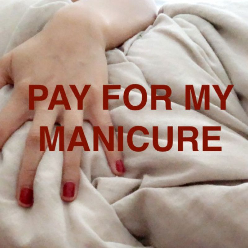 pay for my manicure