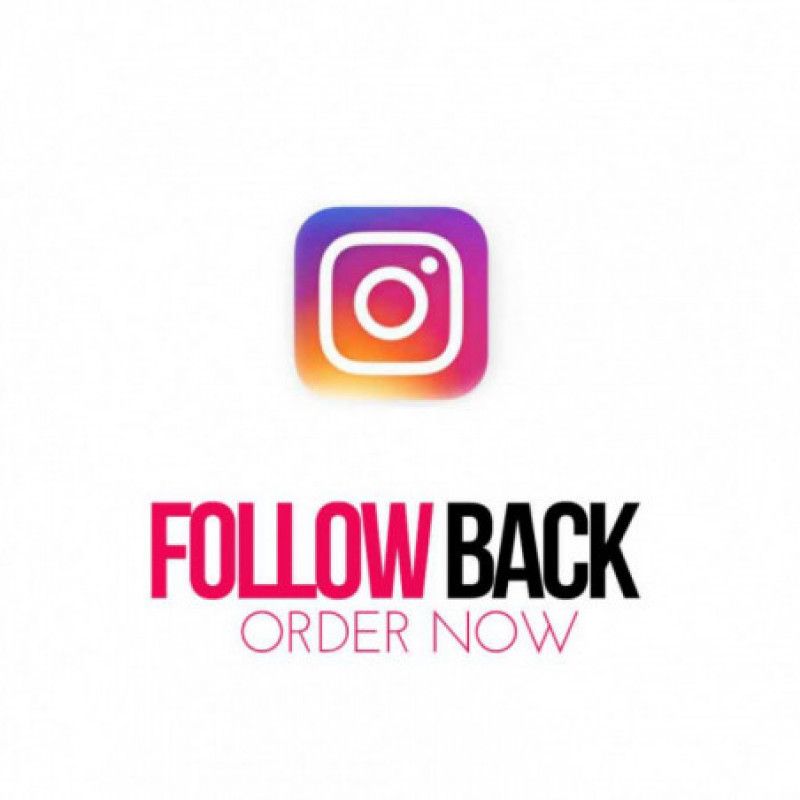 Follow back on Instagram