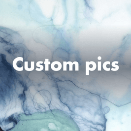 10 custom pics package