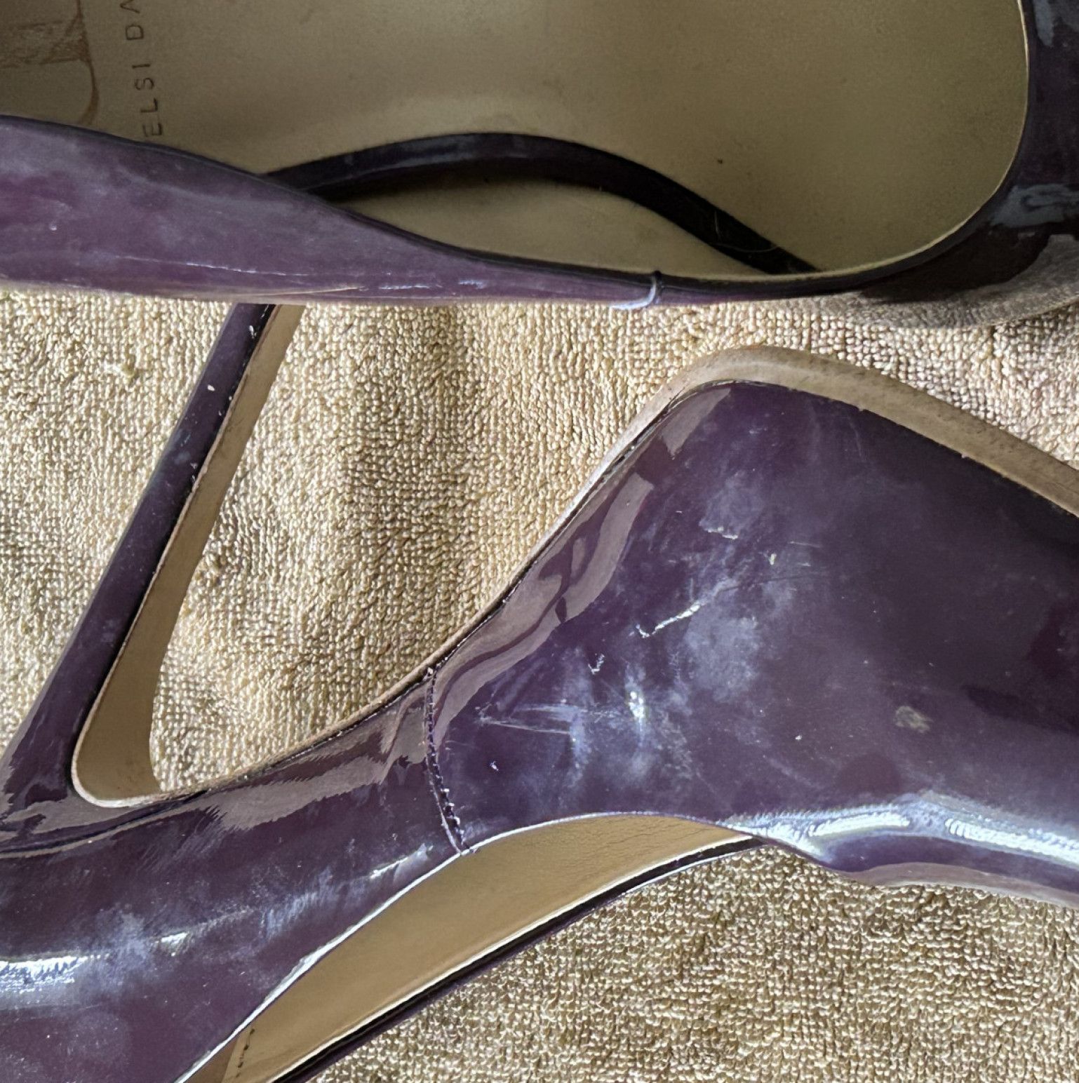 Used well loved stiletto high heels