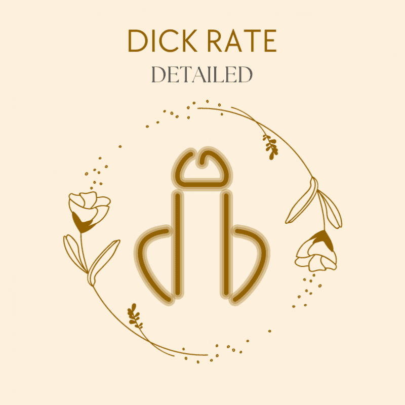 Detail Dick Rate