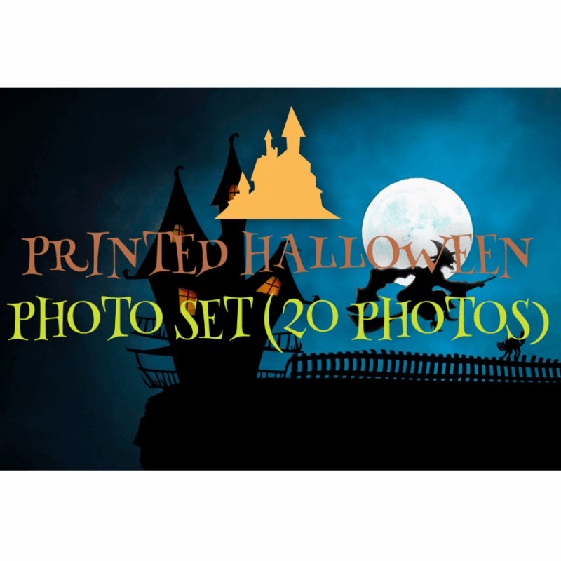 Printed Halloween Photo Set of 20