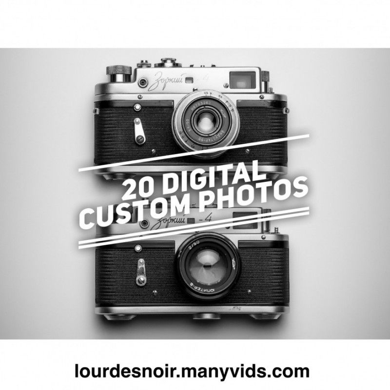 20 Digital Custom Photos