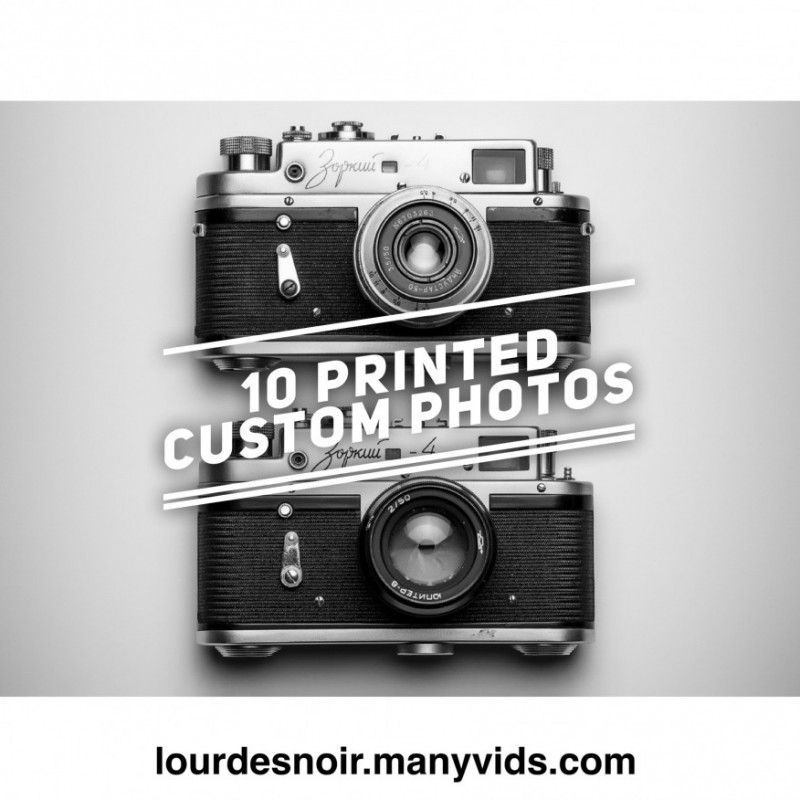 10 Printed Custom Photos