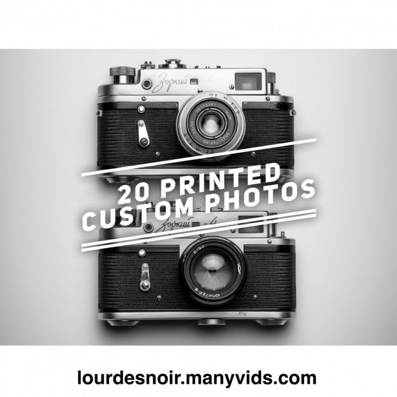 20 Printed Custom Photos