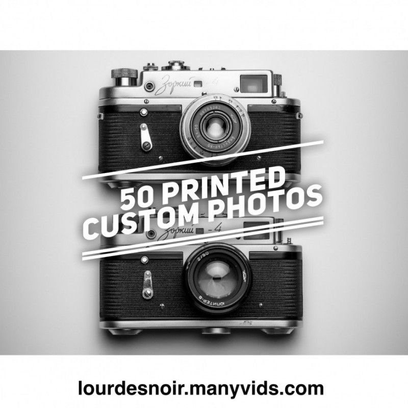 50 Printed Custom Photos