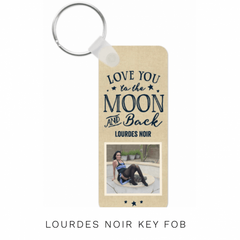 Lourdes Noir Key Fob