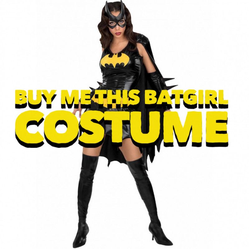 Gift Me This Sexy Batgirl Costume