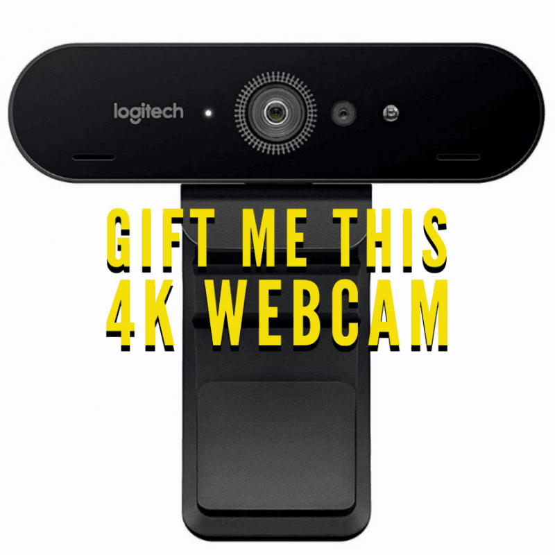 Gift Me This 4k Webcam