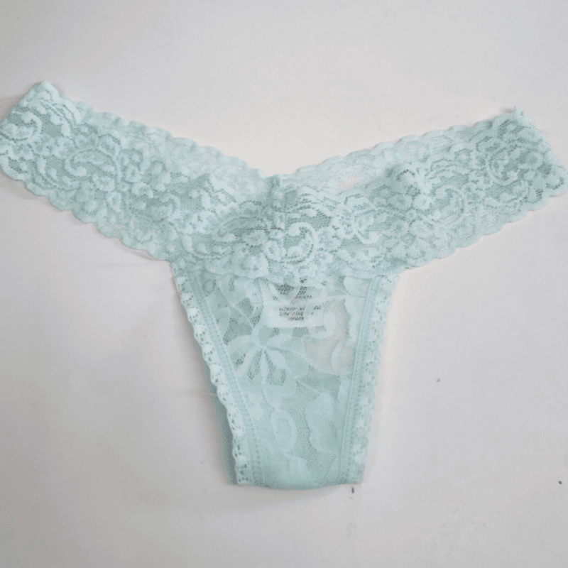 Teal G String Panties