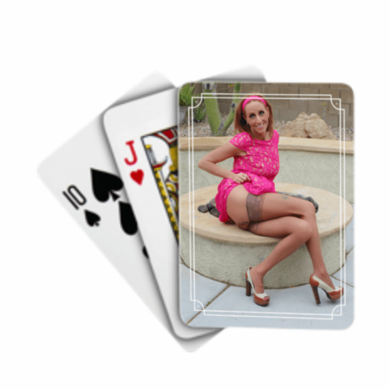 Lourdes Noir Playing Cards