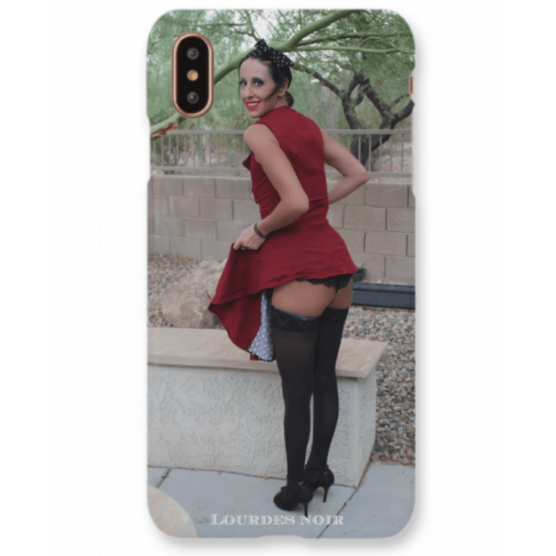 Lourdes Noir iPhone XR XS XS Max Case