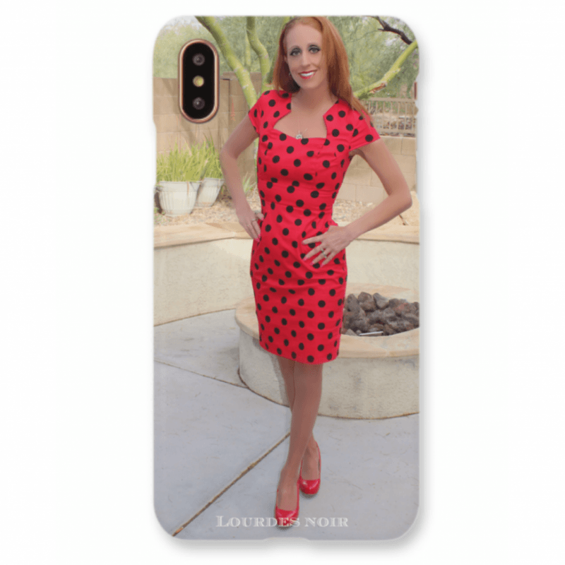 Lourdes Noir iPhone XR XS XS Max Case