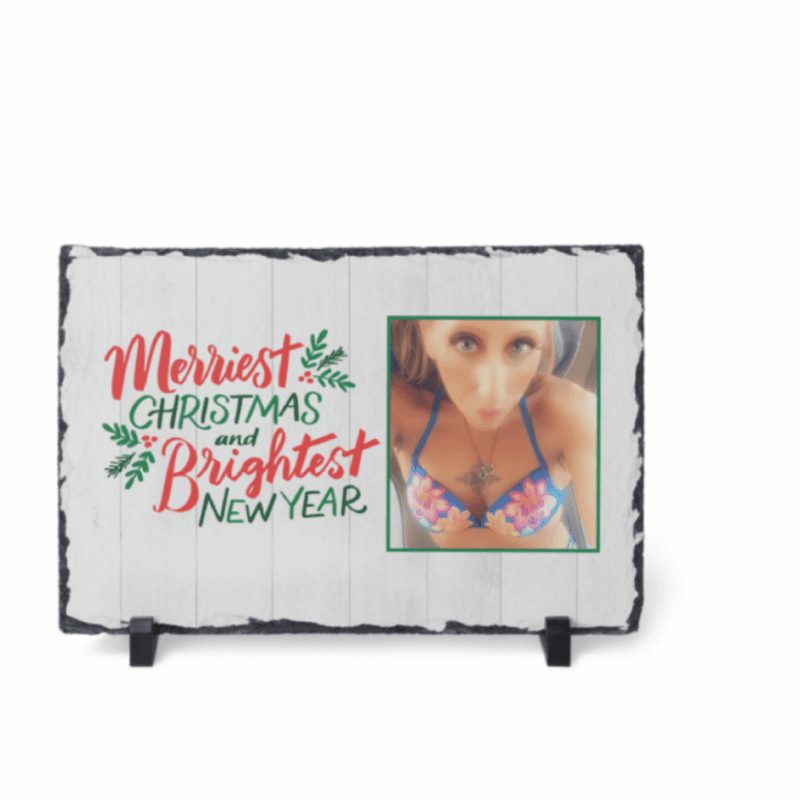 Merry Christmas Stand up Plaque