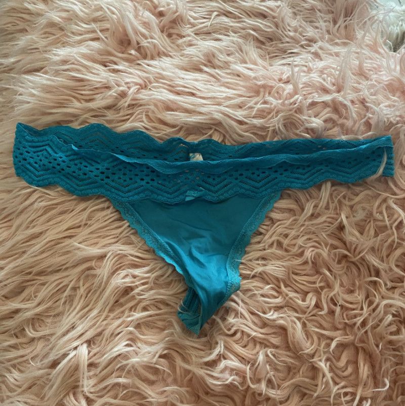 Turquoise Thong